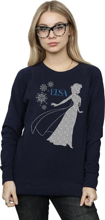 Produktbild Disney Frozen Elsa Christmas Silhouette Sweatshirt (L)