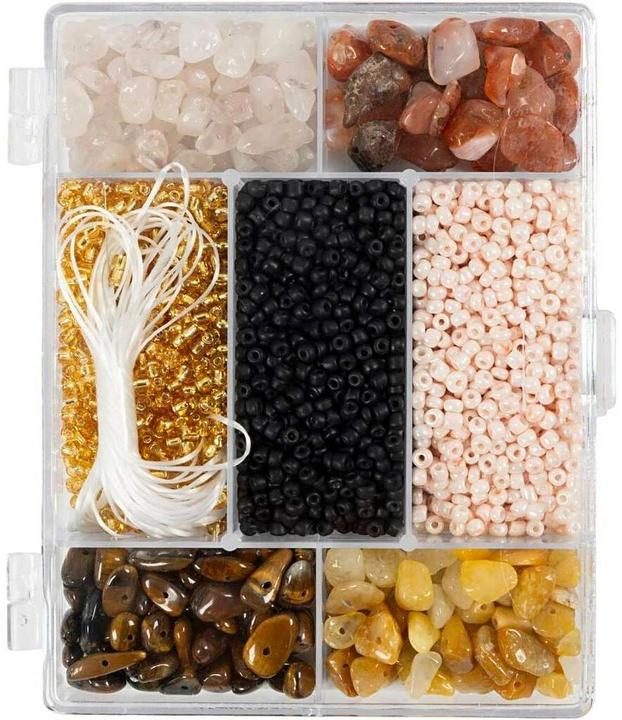 Image du produit Creativ Company Perlen-Set Kristalle, Sortierte Farben, Packungsgrösse