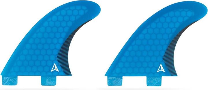 Roam Quad Rear Fin Set Medium two tab Blue