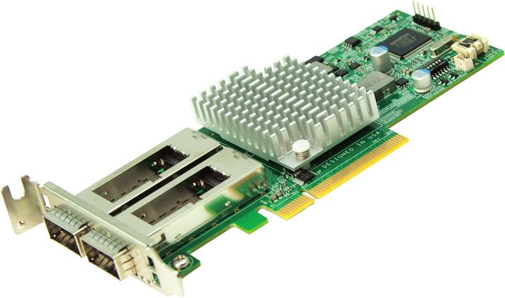 Actual product image Supermicro AOC-S40G-i2Q - Network Adapter - PCIe 3.0 x8 Low Profile (Mini PCI Express)