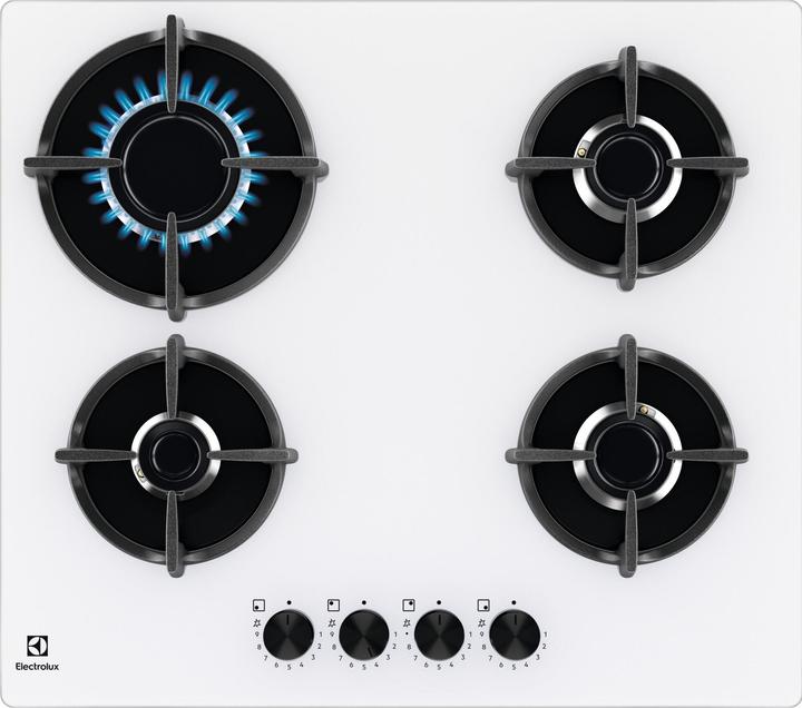 Actual product image Electrolux EGG64272W White Built-in 59 cm Gas 4 Cooker(s)