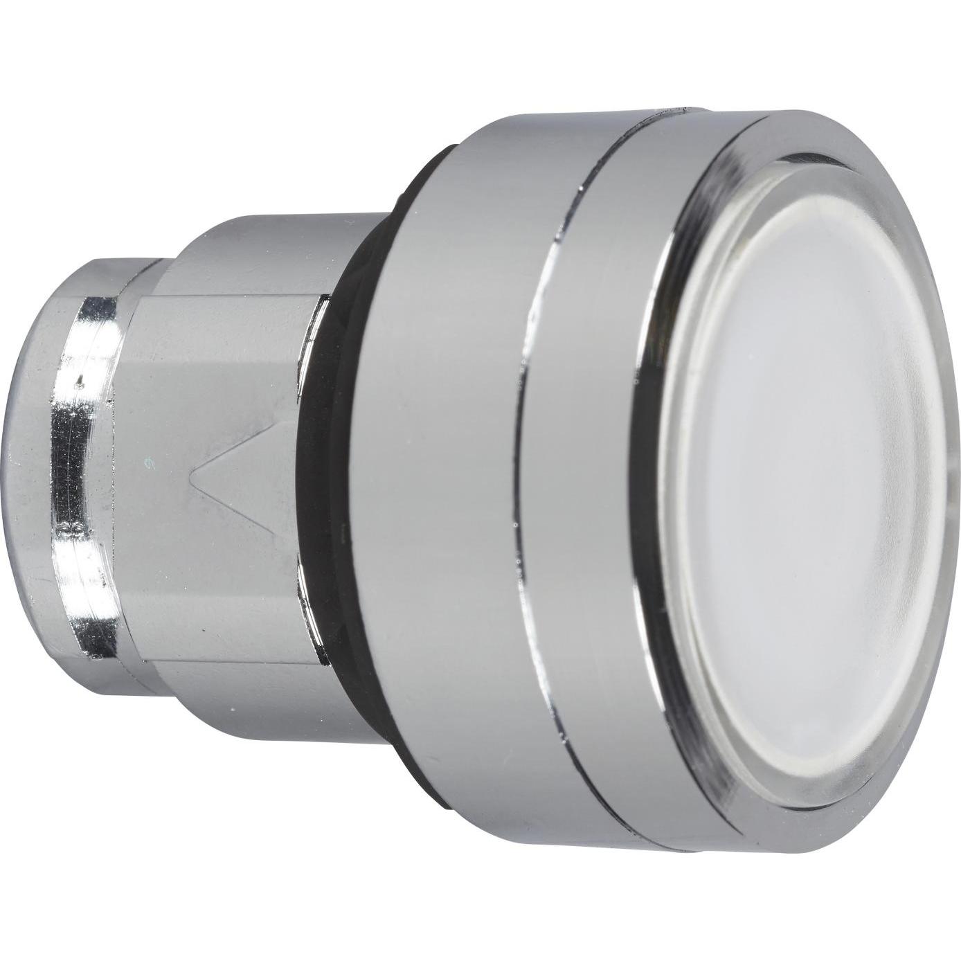 Schneider Electric Drucktaster, Metall, Front, 22mm, ZB4BHCUST02, Taster + Schalter, Weiss