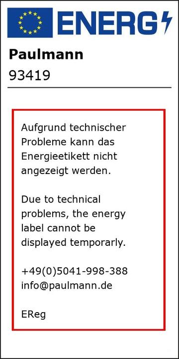 Energie-Label Paulmann Einbauleuchte Cymbal Set (480 lm)