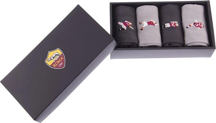 Actual product image Copa Football AS Roma Socks Box Fan Set (40 - 46)