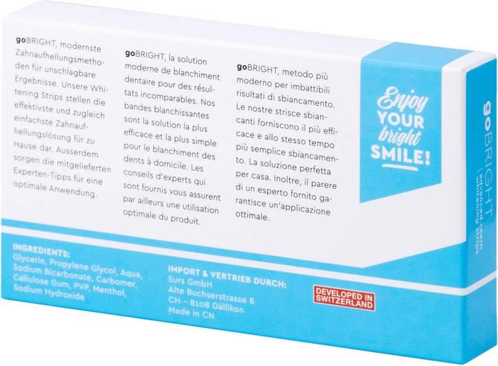 Produktbild GoBright Bleichstreifen (Bleaching Strips)
