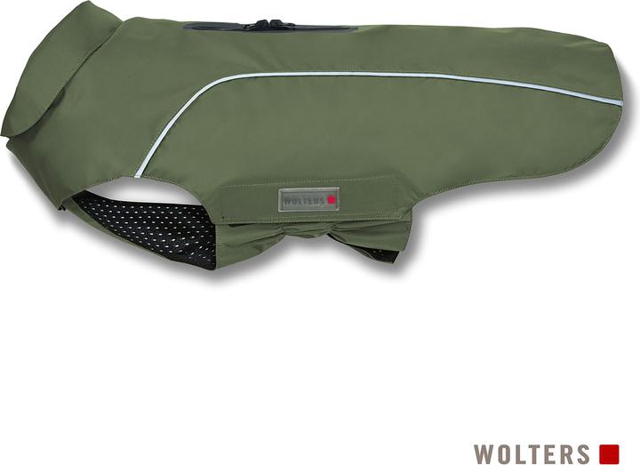 Wolters Giacca da pioggia Easy Rain 60 cm verde muschio (Cappotto per cani)