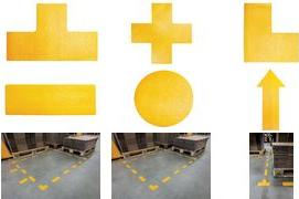 Produktbild Durable Signalaufkleber für den Boden Form
