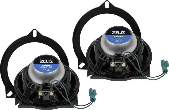 Hifonics ZSB42 Haut-parleur encastrable à 2 voies 120 W Contenu : 1 pc. (120 W)
