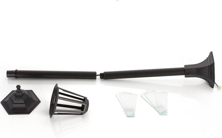 Produktbild Lindby Nane Parkleuchte Black (E27, IP44)
