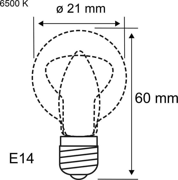 Actual product image Paulmann Bulb lamp (E14, 50 lm, 1x)