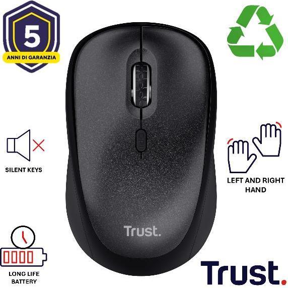 Immagine prodotto Trust TM-201 MOUSE WIRELESS ECO (Senza fili)