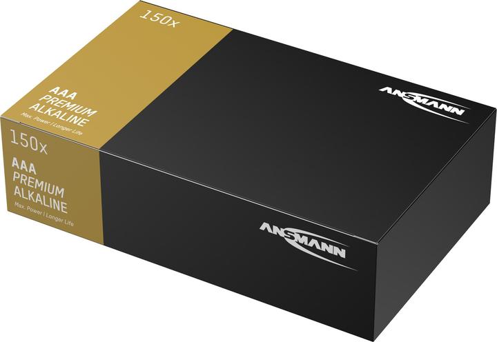 Produktbild Ansmann 1501-0026-510 Micro (AAA)-Batterie Alkali-Mangan 1.5 V 150 St. (150 Stk., AAA)