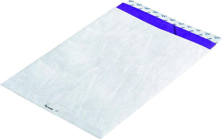 Tyvek ® Shipping envelope DIN C4 229x324 mm (WxH) without window 55g/m² with adhesive ® without thread (100 pcs.)