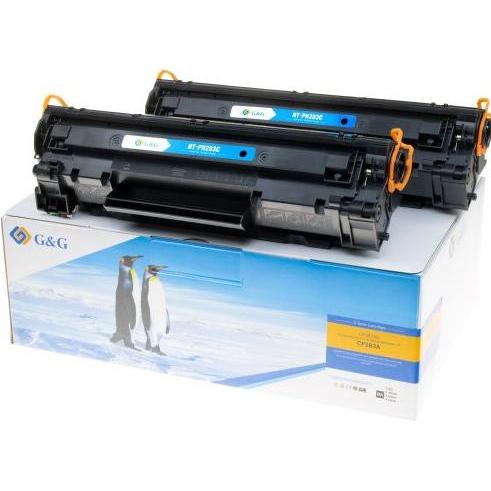 G&G, Toner, Toner 2er Set kompatibel mit HP 83AD/ CF283AD