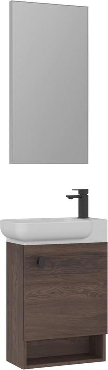 Produktbild Homitis Begonya 55 Bathroom Cabinet With Sink & Mirror Set (2 Pieces)
