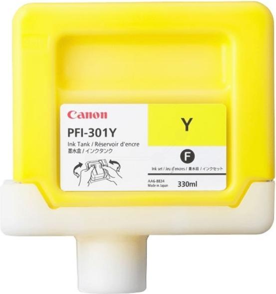 Productafbeelding Canon Inkt groot formaat geel Orig.nr. PFI-301Y (Y)