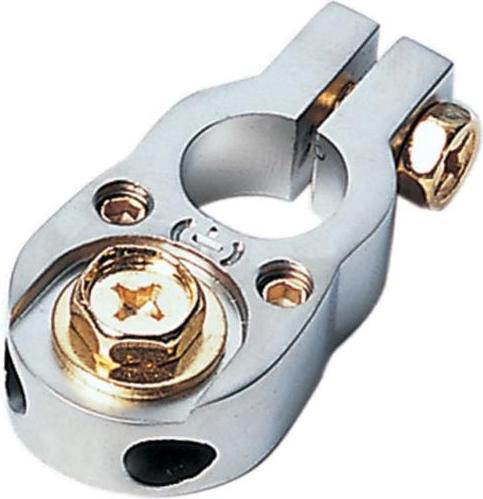 Image du produit Goldline Borne De Batterie Pôle Négatif Argent 2 X 10 mm