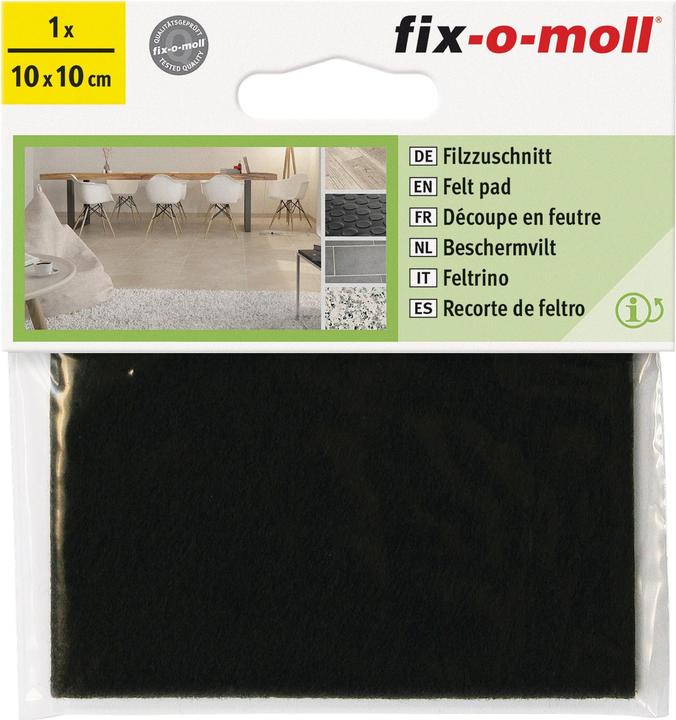Produktbild Fix-o-moll Filz-Zuschnitt 3 mm / 100 x 100 mm 1 x (Filzzuschnitt, 1 Stk.)