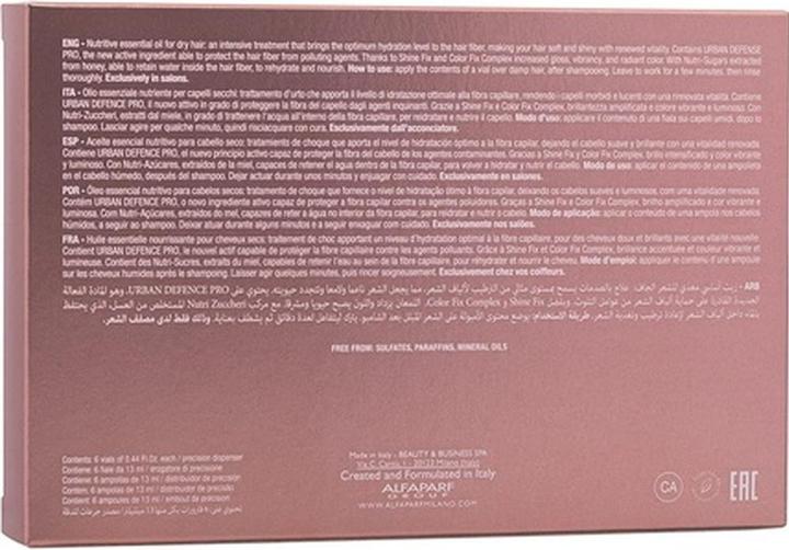 Actual product image Alfaparf Moisture Nutritive Essential Oil 6x13ml (78 ml)