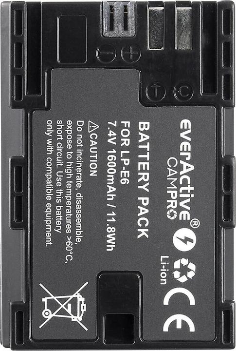 Actual product image Everactive EVB019 (Camera battery)
