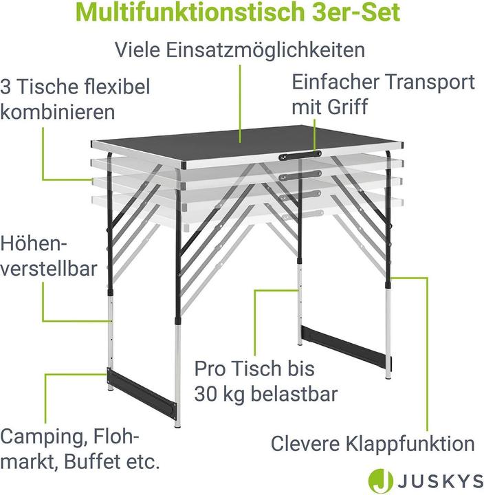Produktbild Juskys Multifunktionstisch