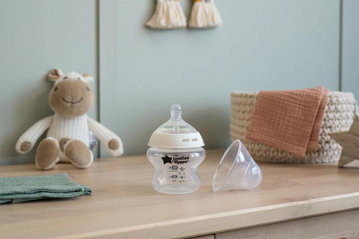 Actual product image Tommee Tippee TOMMEE TIPPE feeding bottle CLOSER TO NATURE, 150 ml, 3 vnt., 422718 (150 ml)