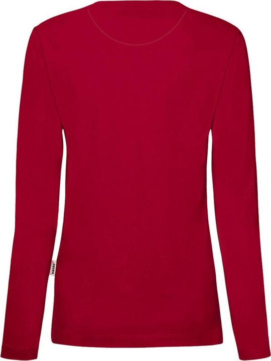 Actual product image Hakro Ladies Longsleeve PERFORMANCE red size L (L)