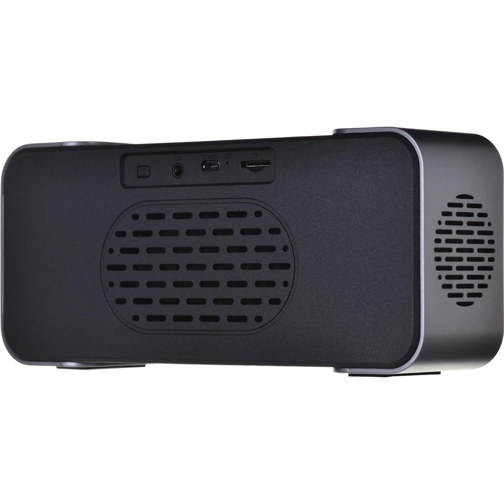 Adler, Wecker, Wireless alarm clock with radio AD 1190 AUX in, Silver/Black, Alarm function