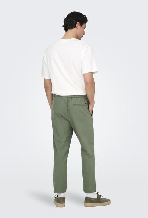 Produktbild Only & Sons Onslinus Crop 0007 Cot Lin Pnt Noos (L)