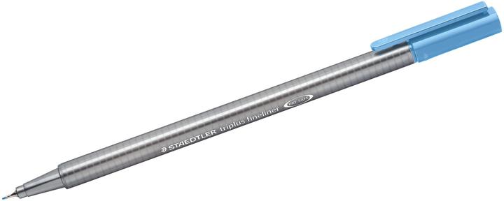 Produktbild Staedtler 334 Fineliner triplus himmelblau (Himmelblau, 10 x)