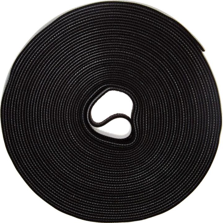Produktbild Delock Klettband 10 m x 15 mm Schwarz (15 mm)