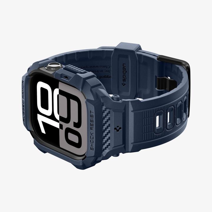 Immagine prodotto Spigen - Rugged Armor Pro V2 - Apple Watch 10 42mm / Watch 11 42mm - Navy Blue