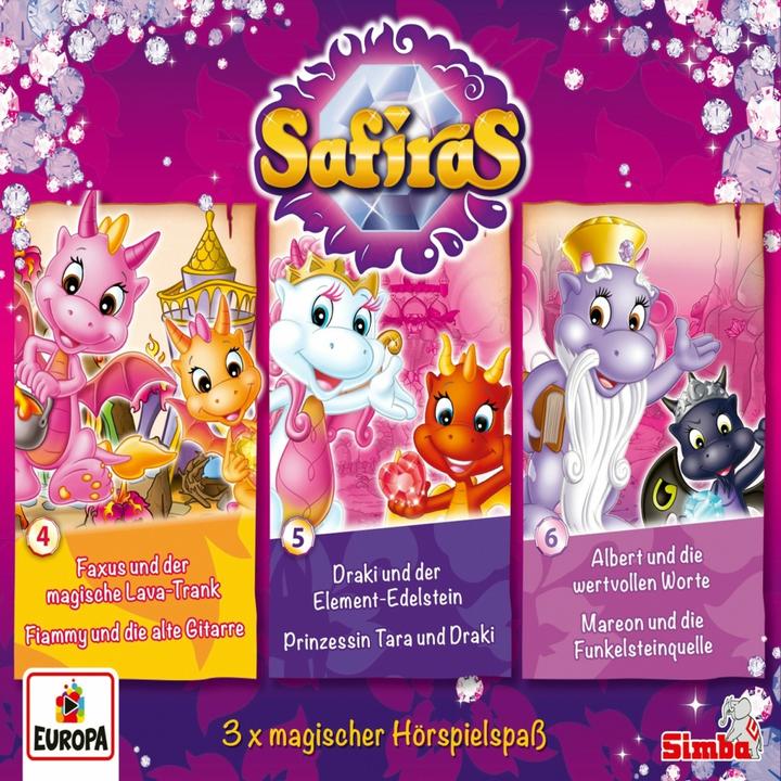 Immagine prodotto Safiras - 002/3er Box - Dragon Box (Episodi 4 / 5 / 6) (Safiras, Tedesco)