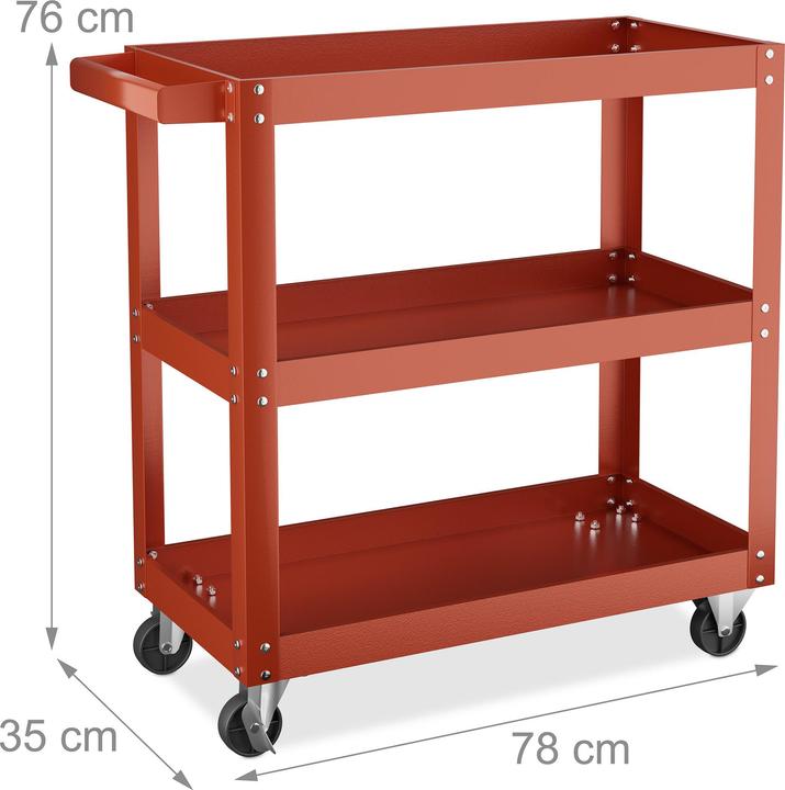 Produktbild Relaxdays Werkstattwagen (1 x)