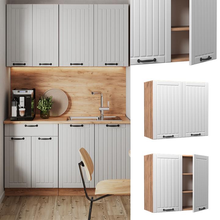 Produktbild Vicco Küchenglasschrank Fame-Line (80 x 34.10 x 72 cm)