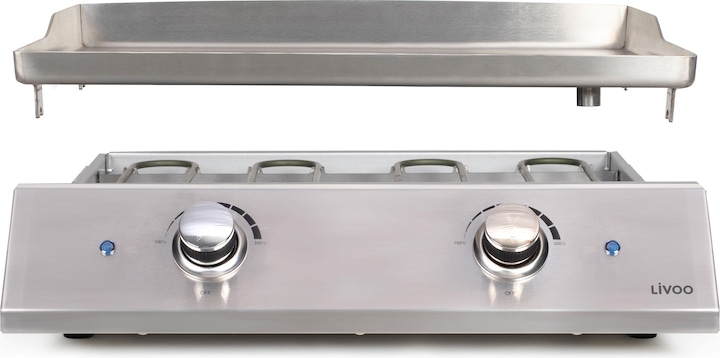 Productafbeelding Livoo Elektrische inox plancha