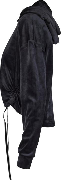 Produktbild Urban Classics Ladies Short Velvet Gathered Hoody (S)