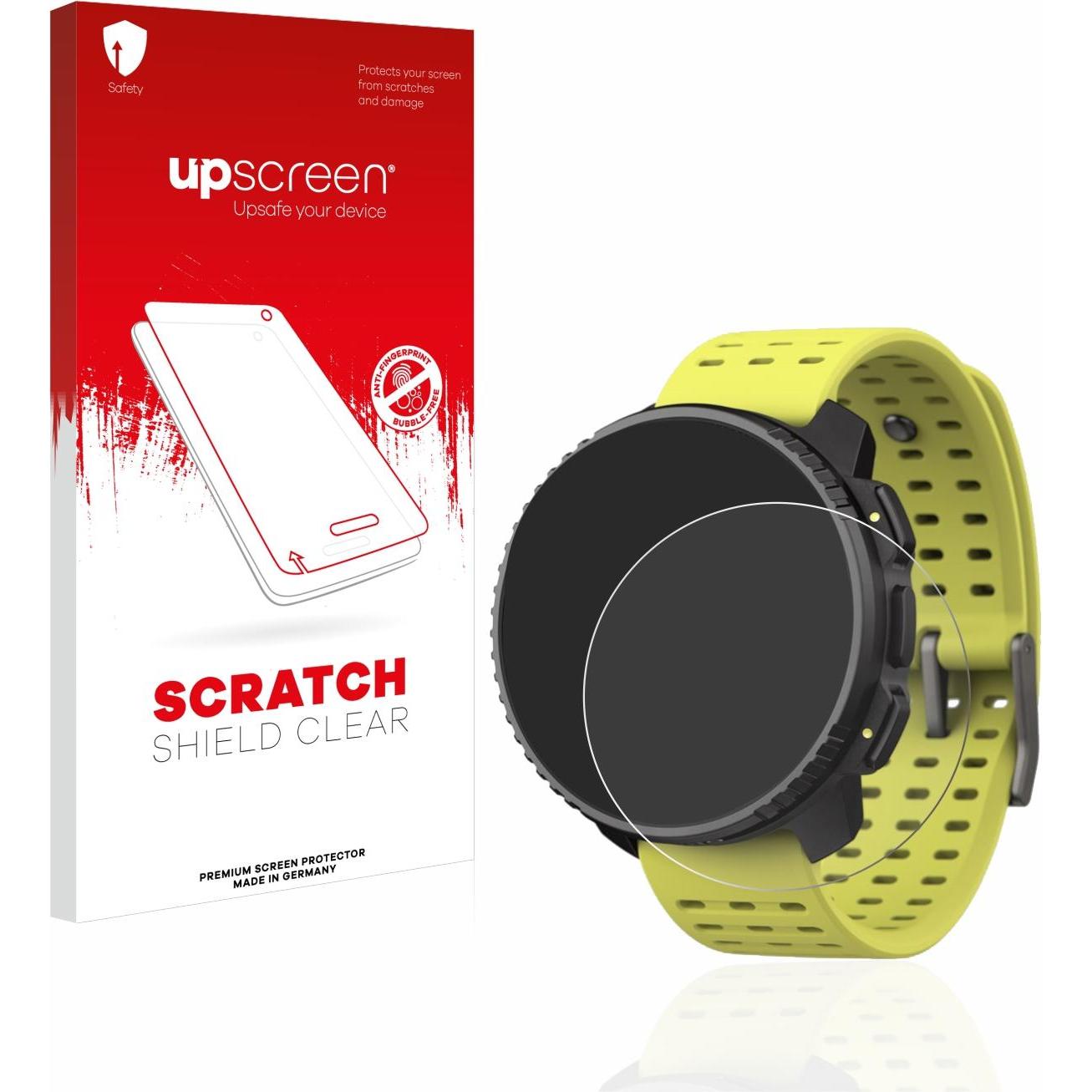 upscreen Scratch Shield Displayschutz, Smartwatch Schutzfolie, Transparent