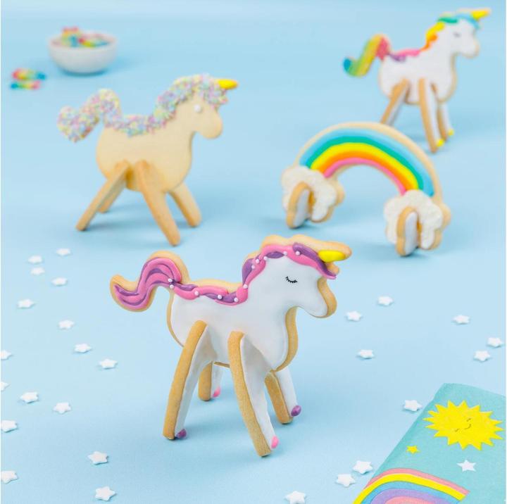 Actual product image Chefclub Cookie cutter - Unicorn & Rainb.284143