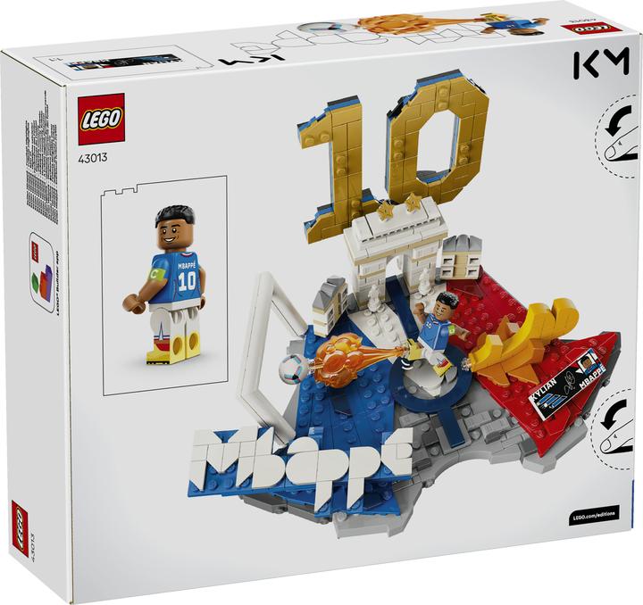 Image du produit LEGO Kylian Mbappé - Faits marquants du football (43013, LEGO Editions)