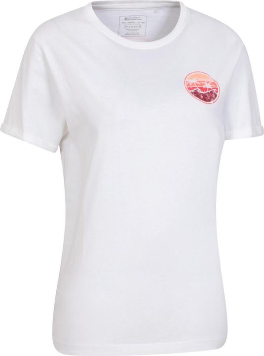 Actual product image Mountain Warehouse Womens/Ladies Palm Wave Organic Cotton Loose Fit T-Shirt (46)