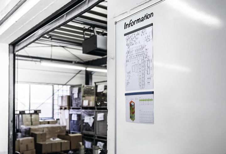 Actual product image Durable Durafix-Rail 210mm black (5x)