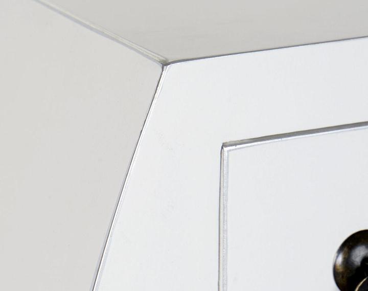 Image du produit DKD Home Decor Console Fir Silver White MDF Wood 98 x 26 x 80 cm