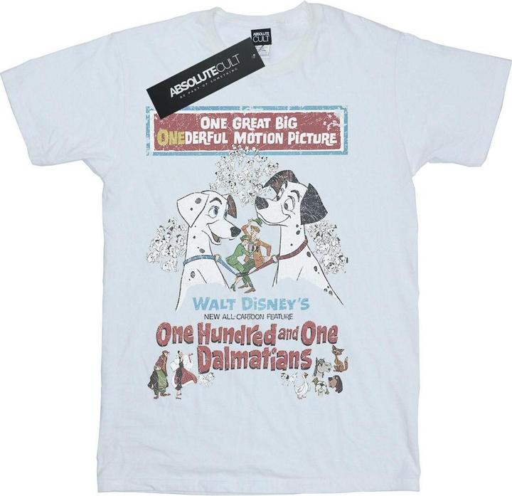 Produktbild Disney 101 Dalmatians Retro Poster TShirt Mädchen (140, 146)