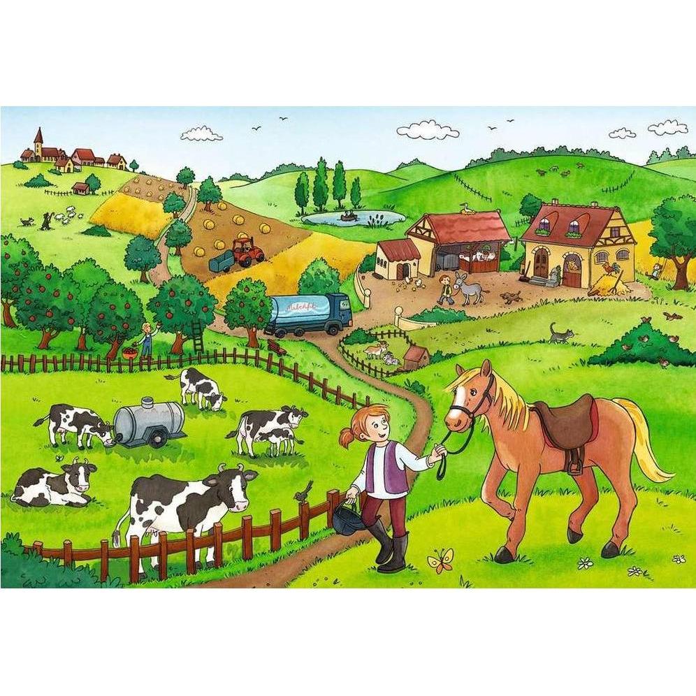 Thumbnail - Ravensburger Fleissig auf dem Bauernhof (24 Teile)