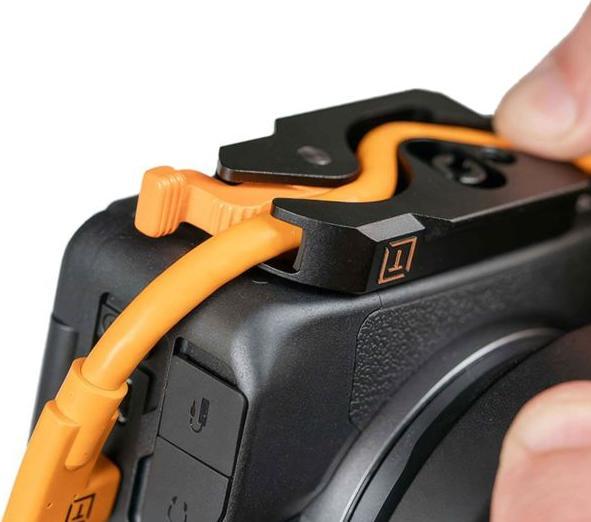 Actual product image Tether Tools LeverLock&Cable Kit Optima 10G gerade orange 4,6m (4.60 m, USB 3.2 Gen 2)