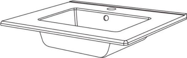 Image du produit Domoletti CERAMIC BASIN ACB7860 60CM (600 mm, 460 mm)