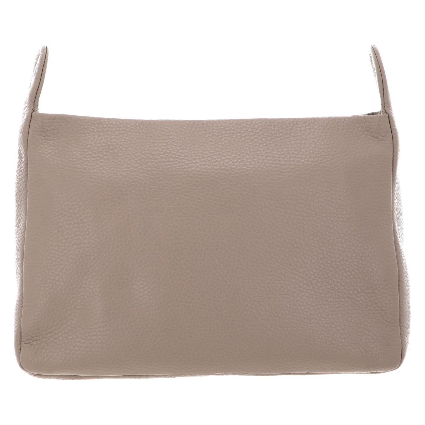 Mandarina Duck, Damen, Handtasche, Mellow Leather Crossover Bag, Beige
