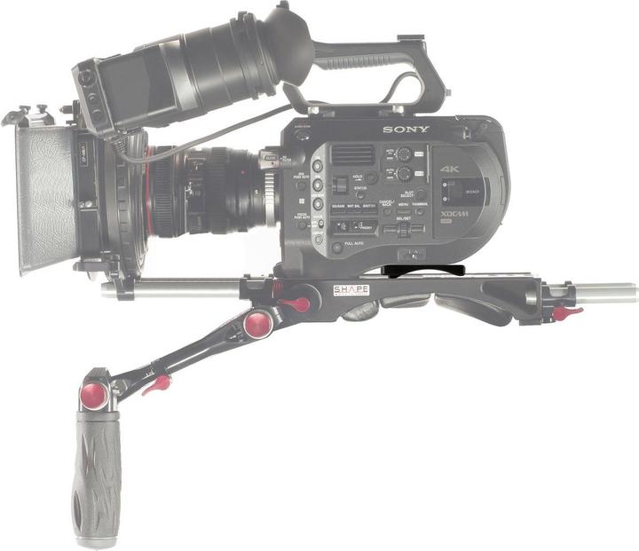 Actual product image Shape Sony FS7 Rear Insert Plate (Stand adapter)