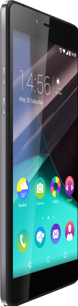 Actual product image Wiko Highway Pure (16 GB, Black / Grey, 4.80", Single SIM, 8 Mpx, 4G)